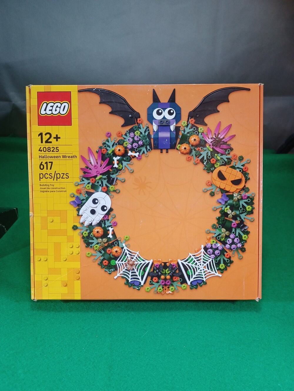 LEGO #40825 NEW SEALED Creator 12+ Halloween Wreath 617pcs Pumpkin Bat Ghost